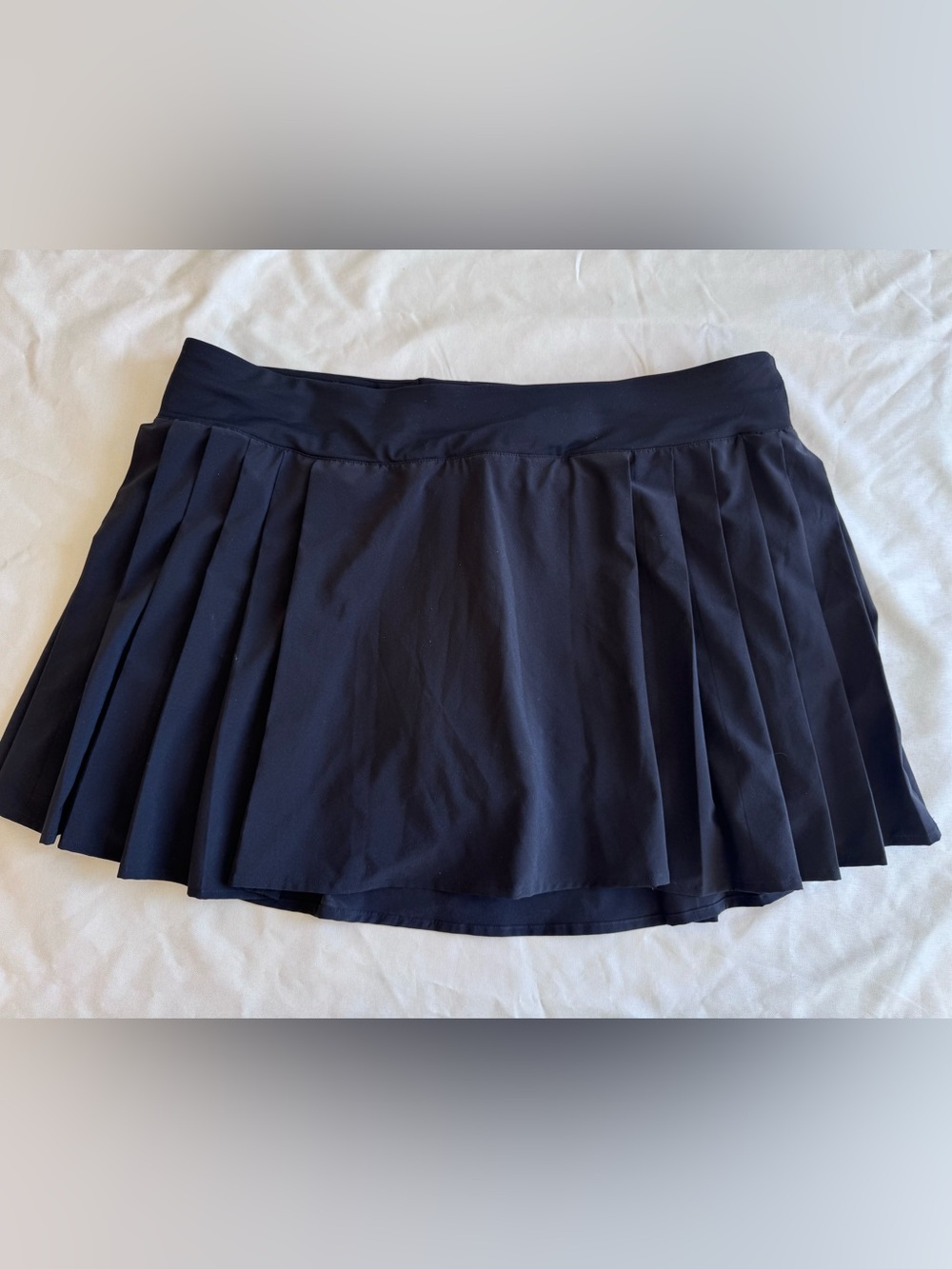 lululemon side pleat high rise tennis skirt 14